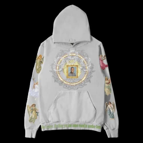 Juice Wrld x ABC Conspiracy of Hope Hoodie Grey