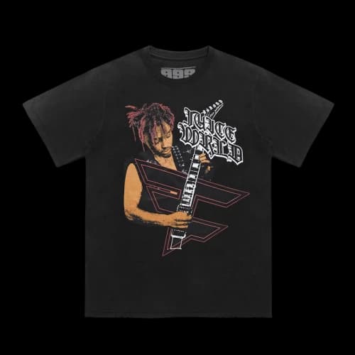 Juice Wrld x Faze Clan Rockstar T-Shirt Black
