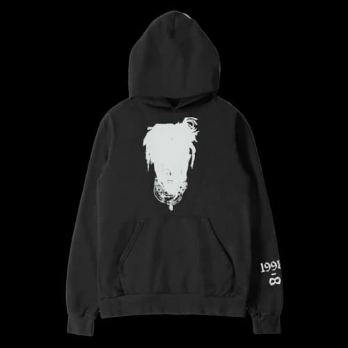 Juice Wrld x Midnight Studios Silhouette Hoodie Black