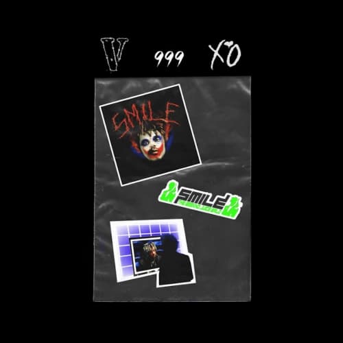 Juice Wrld x XO x Vlone Smile Sticker Pack Multi