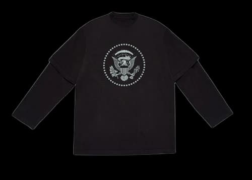 Kanye West 2024 2 Layer L/S T-shirt Black