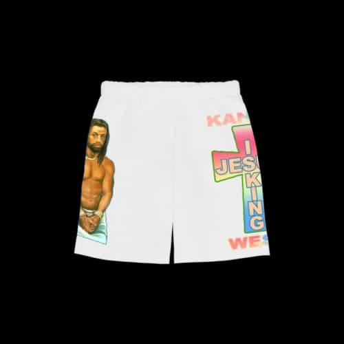 Kanye West AWGE for JIK Cross I Shorts White