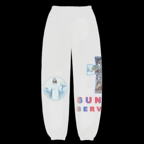 Kanye West AWGE for JIK Cross I Sweatpants White