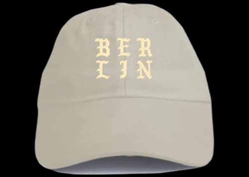 Kanye West Berlin Pablo Pop-Up Hat Sand
