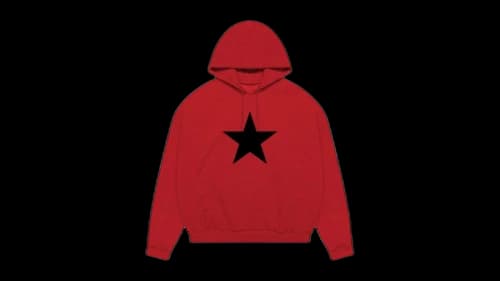 Kanye West Bully HD-O1 Mask Hoodie Red