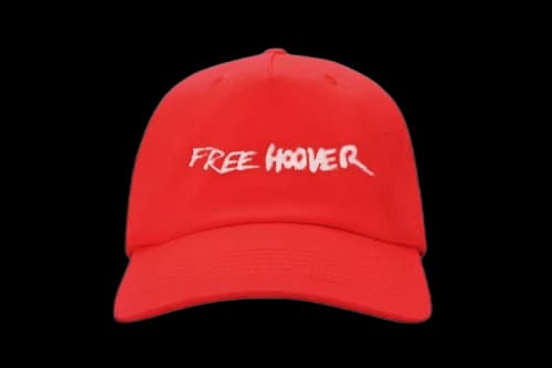 Kanye West Free Hoover Hat Red
