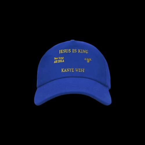 Kanye West Jesus Is King Vinyl I Hat Blue