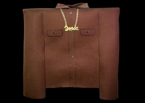 Kanye West Lil Pump I Love It Duo Costume Brown