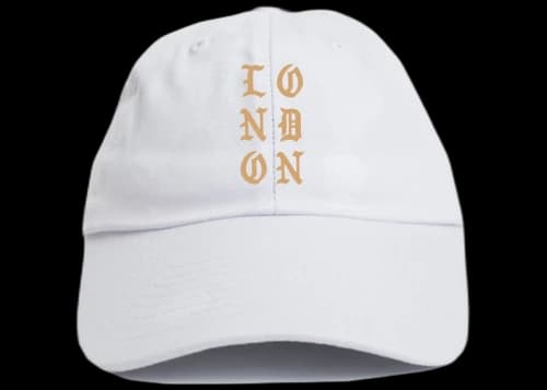 Kanye West London Pablo Pop-Up Hat White