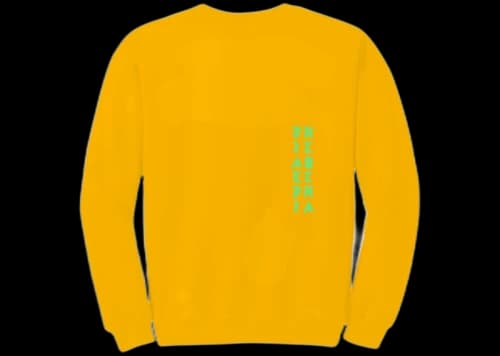 Kanye West Philadelphia Pablo Pop-Up Perfect Crewneck Gold