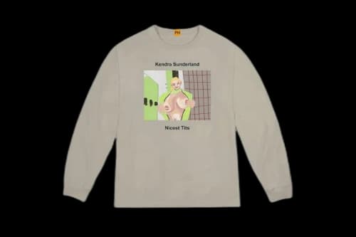 Kanye West Pornhub Kendra Sunderland L/S Tee Vapor