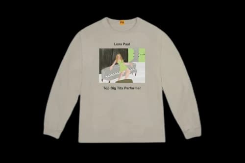 Kanye West Pornhub Lena Paul L/S Tee Vapor