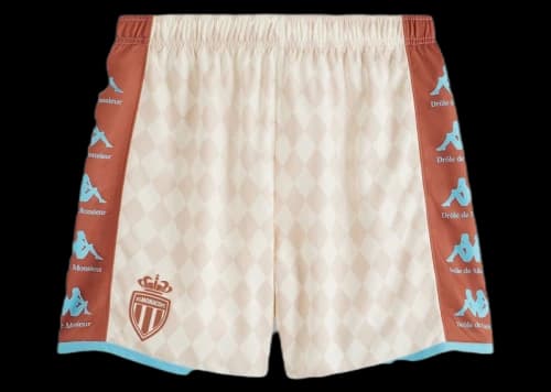 Kappa AS Monaco Drole de Monsiuer Home Shorts White