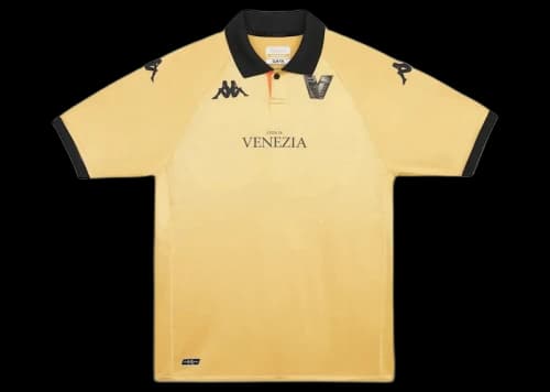 Kappa Venezia FC Third 22/23 SS Shirt Yellow