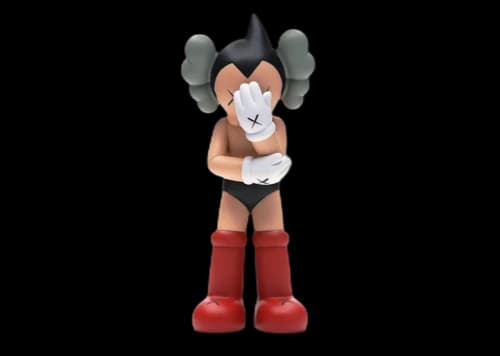 KAWS Astro Boy Vinyl Figure Red