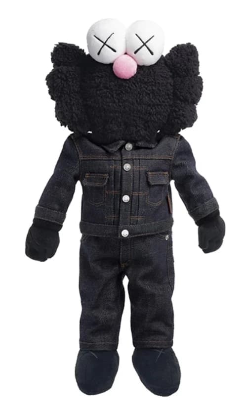 KAWS BFF Dior Plush Black