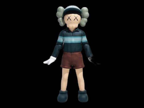 KAWS Chul-Su Vinyl Figure Coloured
