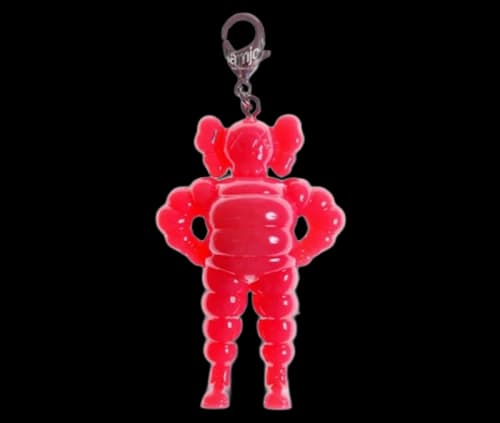 KAWS Chum Keychain Pink (2009)