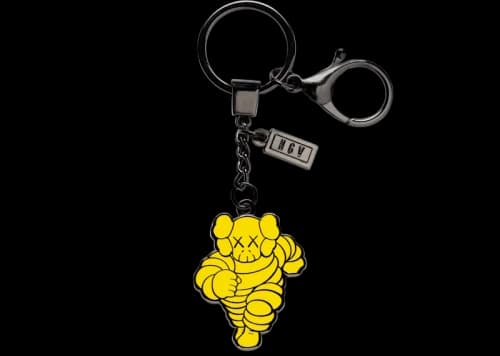 KAWS Chum Keychain Yellow
