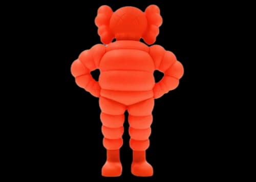 KAWS Chum Vinyl Figure Orange (2022)
