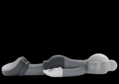KAWS Companion 2020 Vinyl Figure Grey
