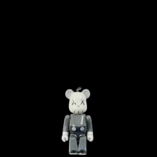 KAWS Companion 5th Anniversary Bearbrick 70% Grey