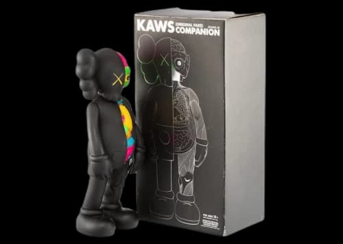 KAWS Dissected Companion (2006) Figure Black