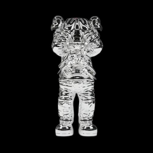 KAWS Holiday Space Vinyl Figure Silver