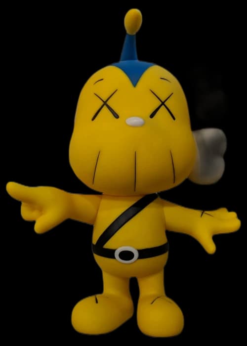 KAWS JPP Vinyl Figure Yellow