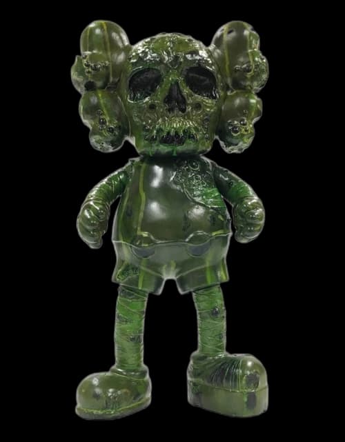 KAWS Pushead Companion Vinyl Figure Green