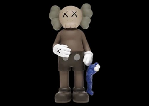 KAWS Share Vinyl Figure Brown