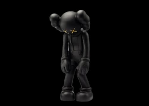 KAWS Small Lie Companion Vinyl Figure Black