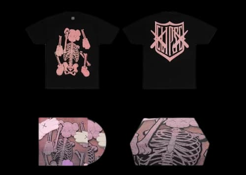 KAWS x Clipse LGSEO Tee 1 Box Set Black