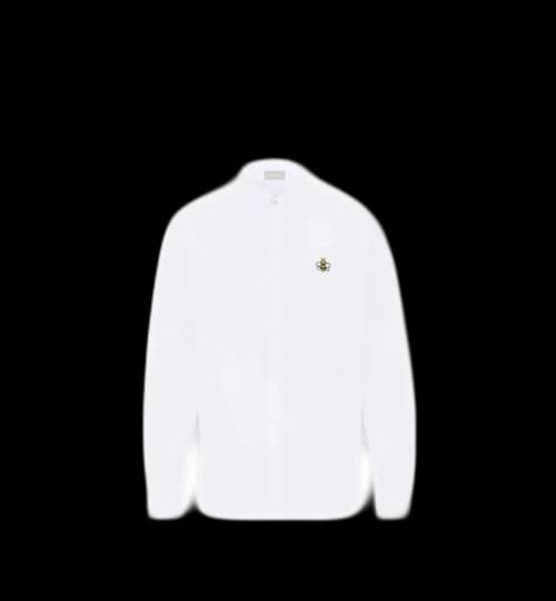 KAWS x Dior Bee Long Sleeve Shirt White