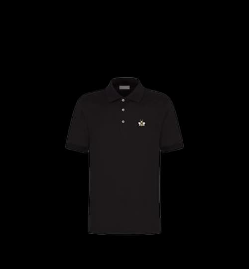 KAWS x Dior Bee Polo Shirt Black