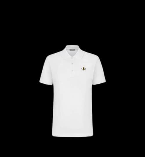 KAWS x Dior Bee Polo Shirt White