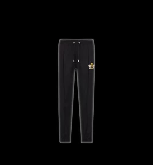KAWS x Dior Bee Wool Jogpants Black