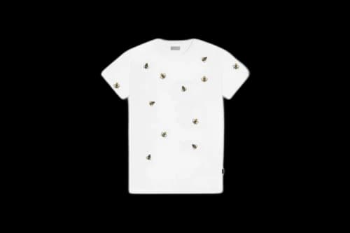 KAWS x Dior Embroidered Bee T-Shirt White