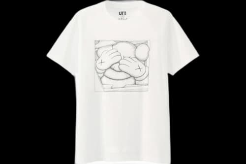 KAWS x Uniqlo Chum Tee White