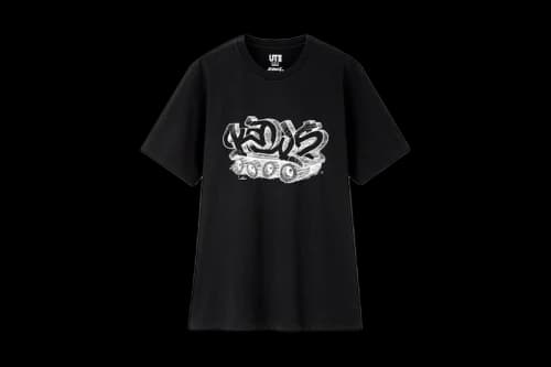 KAWS x Uniqlo Wordmark Tee (US Sizing) Black