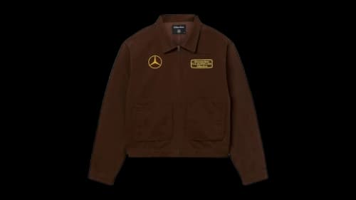 KidSuper x Mercedes Benz Work Jacket Brown