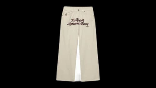 KidSuper x Mercedes Benz Work Pants Cream