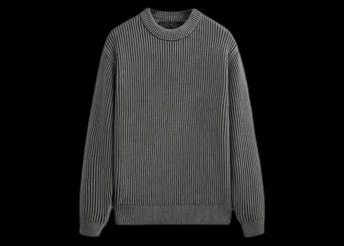 Kith 101 Garment Dyed Meyer Knit Crewneck Machine