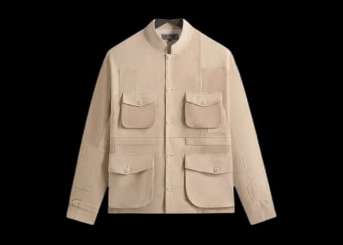 Kith Amare Patchworked Suede Jacket Veil