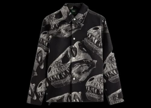 Kith AMNH T-Rex Coaches Jacket Black