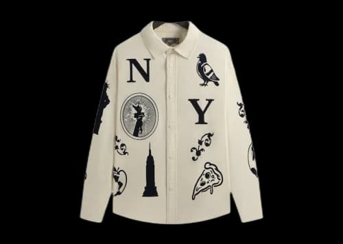 Kith Artisanal NY Graphic Apollo Shirt Sandrift