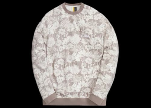 Kith Aster Floral Vintage Crewneck Dusty Mauve