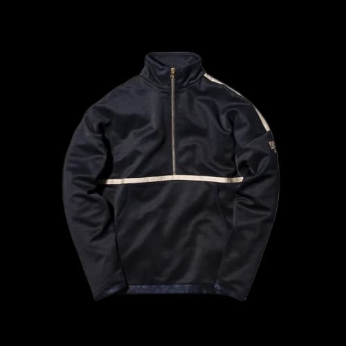 Kith Bergdorf Goodman Half Zip Pullover Navy