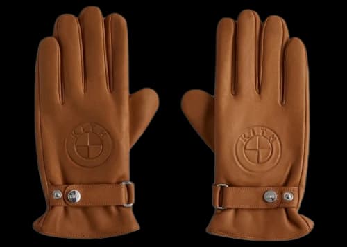 Kith BMW Manhattan Leather Gloves Desert