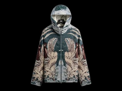 Kith Braden Tapestry Full Zip Hoodie Waffle